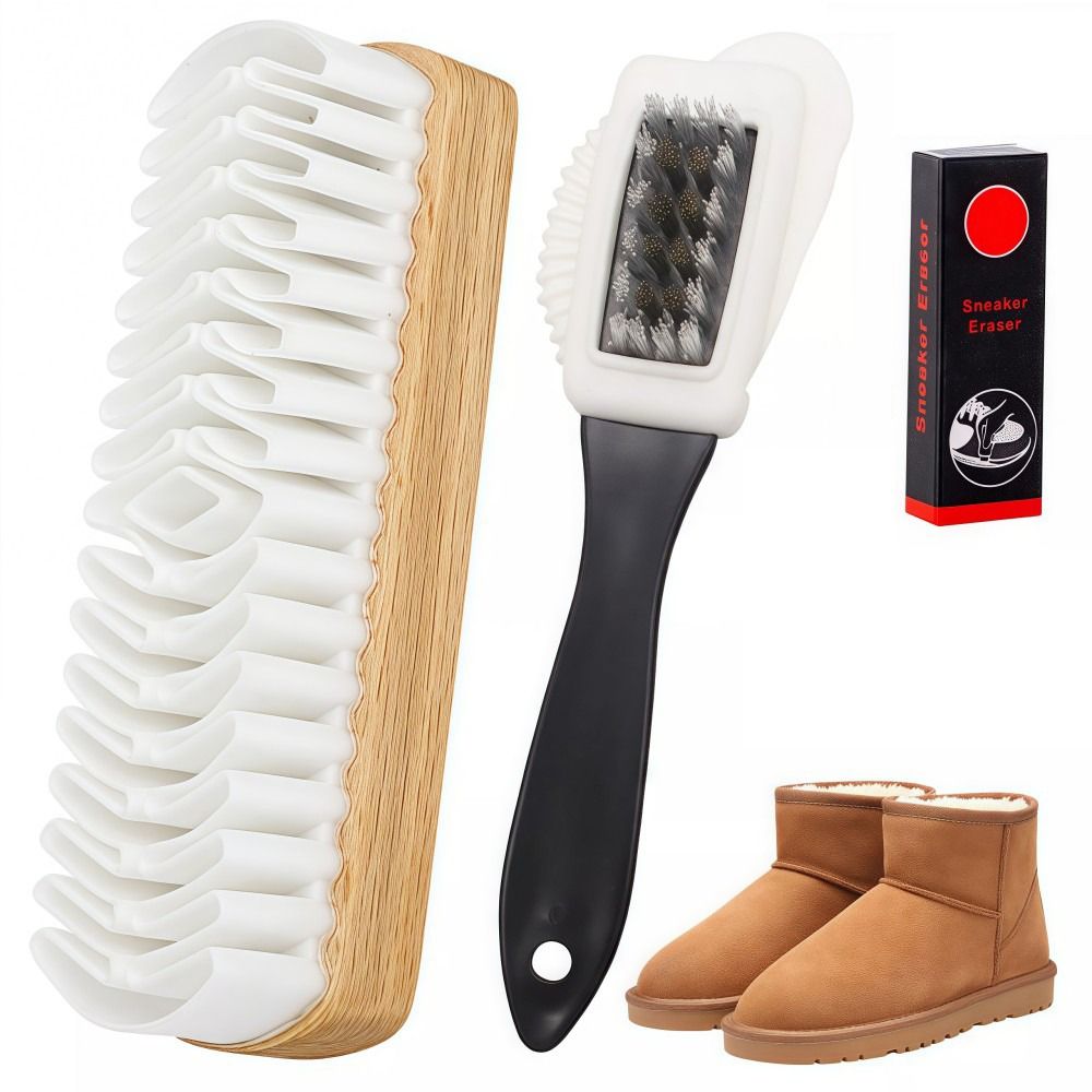 3Pcs/Set With Eraser Suede Bru - Wood Stain Brush review and price
