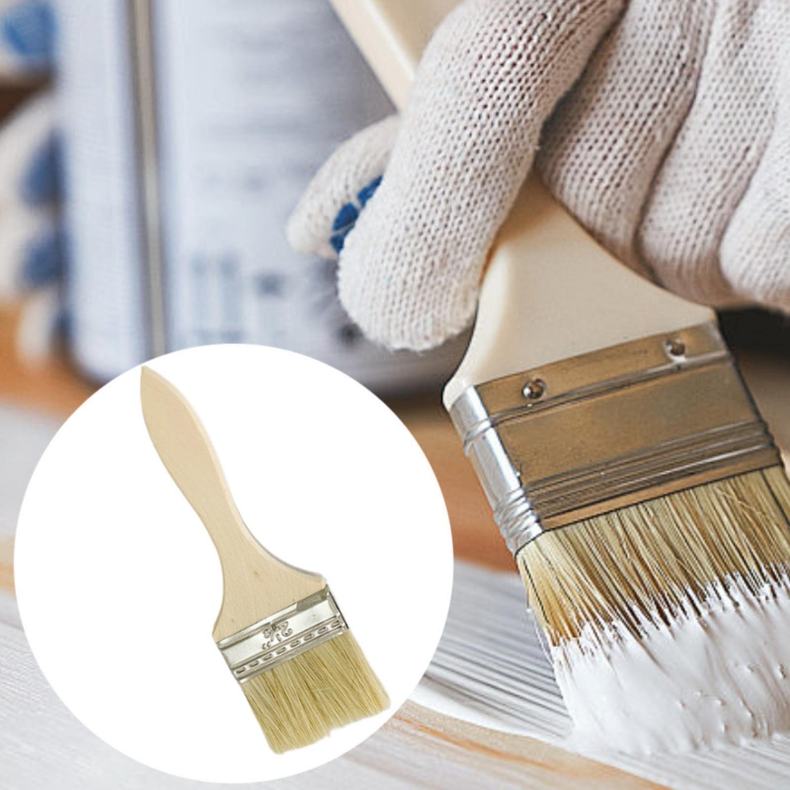Flat Paint Brush Watercolor Oi - Wood Stain Brush review and price